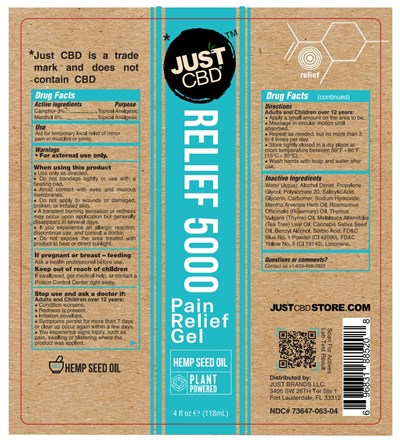 Ultra Relief Gel (Just Cbd   Pain Relief Gel 03 05 2026)